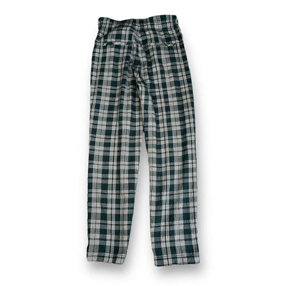 Free People Plaid Pants Size 4 - Picture 7 of 8